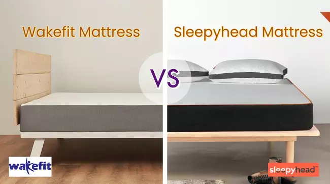 Wakefit vs Sleepyhead mattress comparison